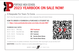 PHS 2023 YEARBOOKS ON SALE!