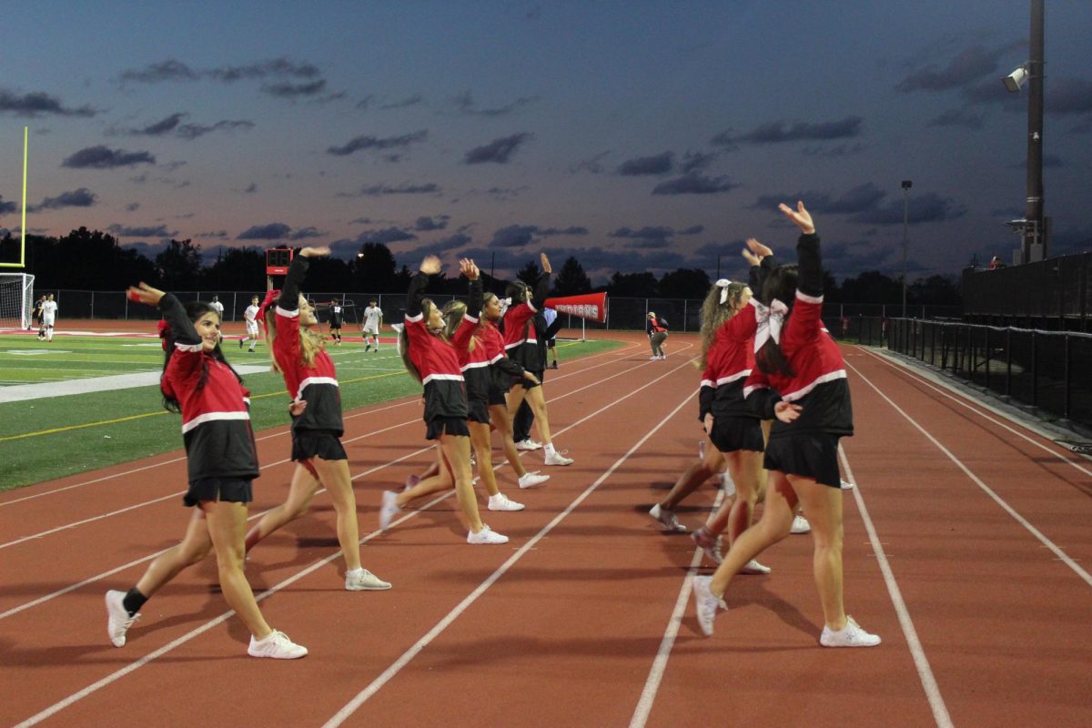 PHS cheer team brings energy, friendship, and school spirit to the sidelines